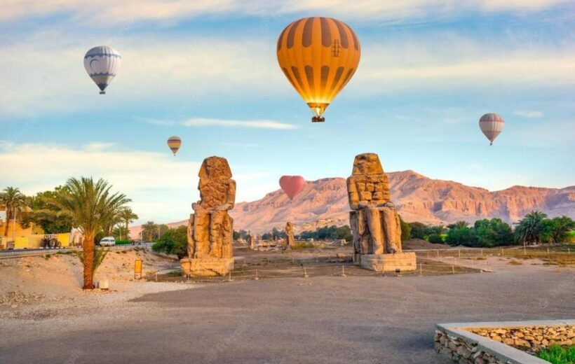 Rise and Explore - Luxor 2 Day Tour with Hot Air Balloon Flight