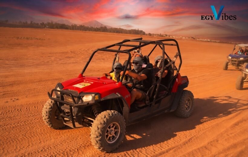 Sunset Dune Buggy Hurghada Safari with Barbecue Dinner