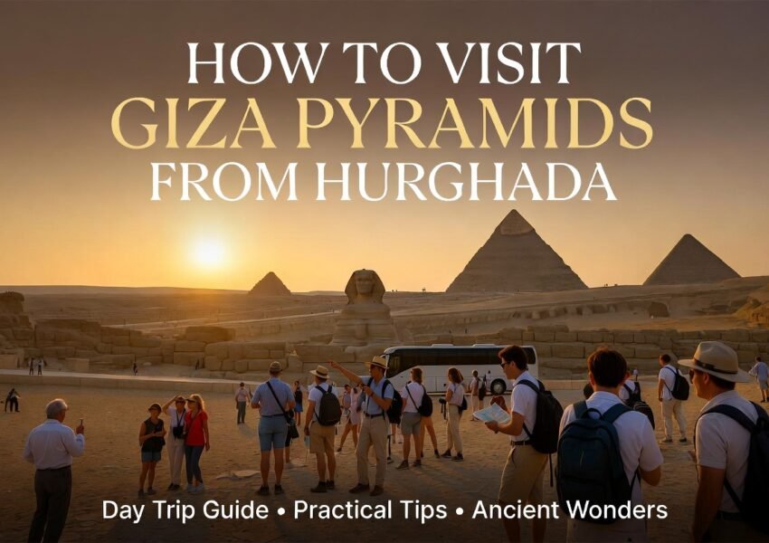 How to Visit Giza Pyramids from Hurghada