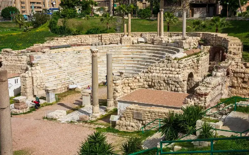 Roman Amphitheatre Alexandria Egypt