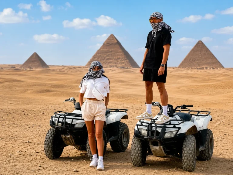 Quad Bike at Giza Pyramids