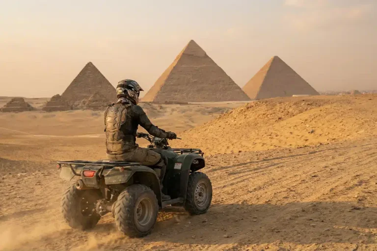Quad Bike at Giza Pyramids