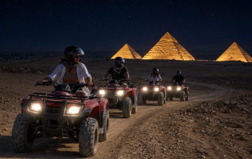 Cairo Desert Safari | Quad Biking, Pyramids Views & Bedouin BBQ