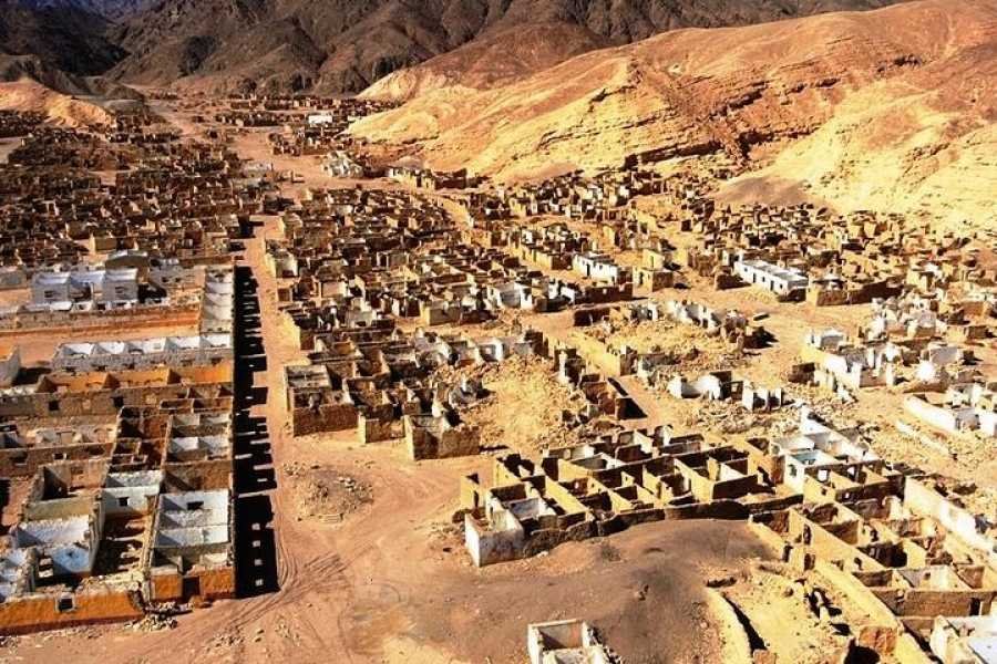 Ghost City Safaga Umm El Howeitat abandoned phosphate mining village in Egypt's Eastern Desert