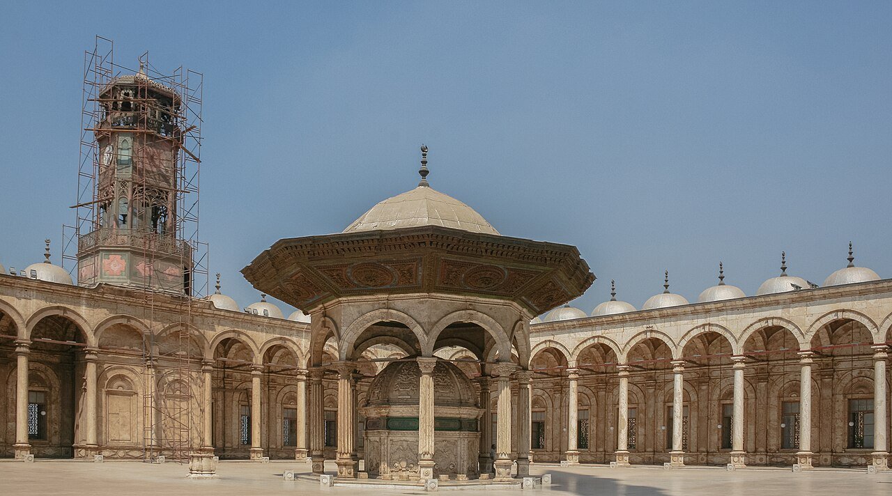 Mosque of Muhammad Ali inside Saladin Citadel in Cairo