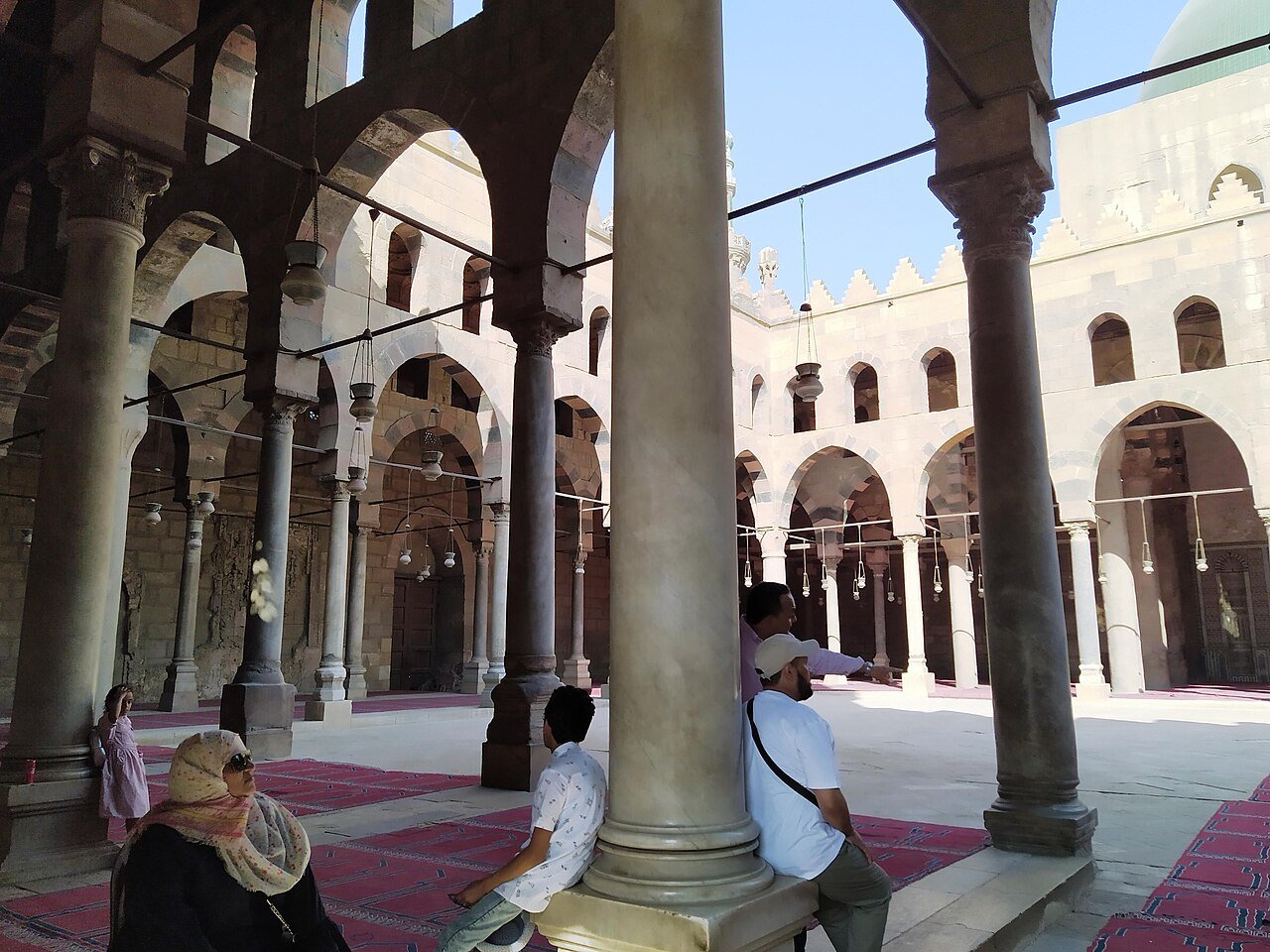 Sultan Al-Nasir Muhammad Mosque at the Cairo Citadel